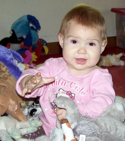 Ella at 9 months of age