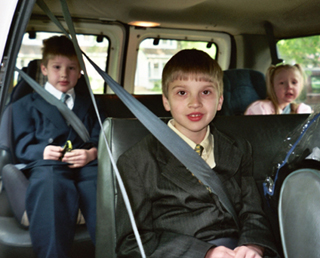kids in the van