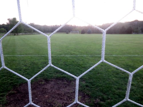 a soccer net in Patterson, NY